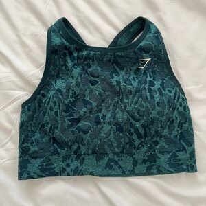 GYMSHARK ADAPT ANIMAL SEAMLESS SPORTS BRA MEDIUM